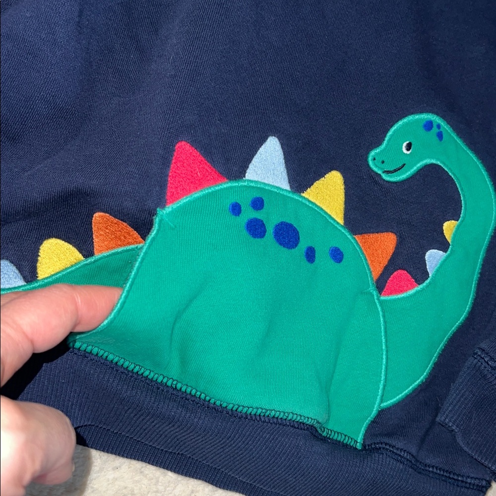 Gymboree Navy and Green Dinosaur Kids Matching Set - Picture 3 of 13